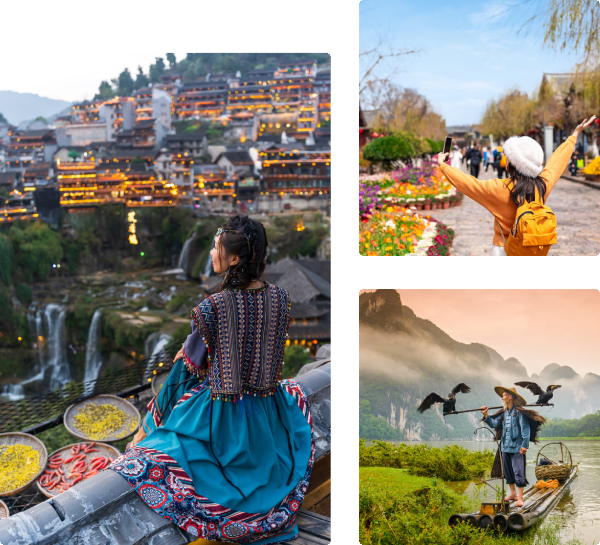 collage de imagenes de china